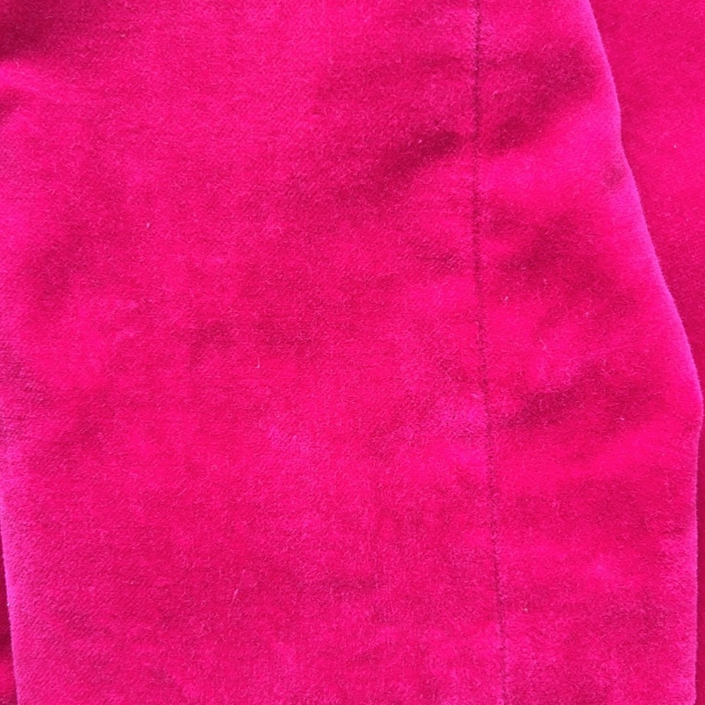 Women's Talbots Aberdeen Blazer Jacket Pink Velvet Size 4 - Picture 6 of 11